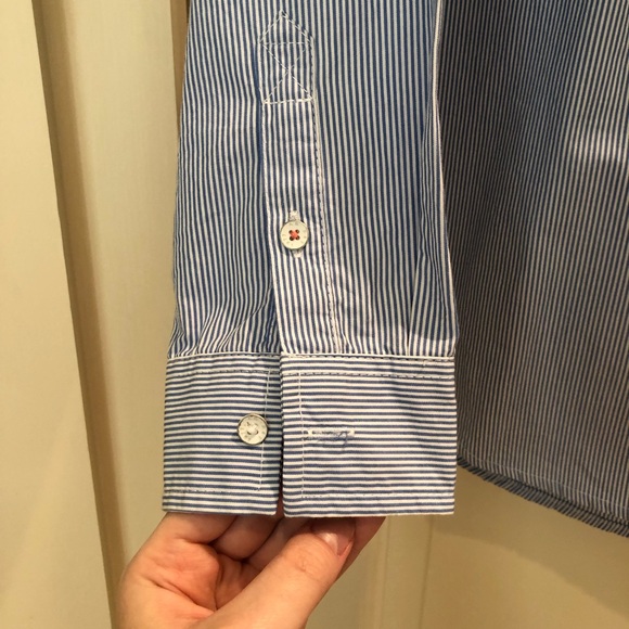 American Eagle Striped Button Down - Picture 5 of 9
